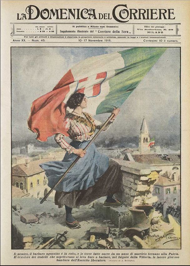 La vittoria del 4 Novembre 1918 mutilata dall’Italia odierna