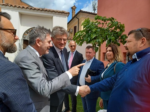 L’ambasciatore italiano in Slovenia ha visitato la CNI a Capodistria